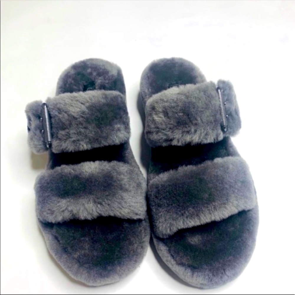 UGG FUZZ YEAH SLIDE SLIPPERS